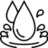 Hydrolysebeständig Icon hydrolysis resistance