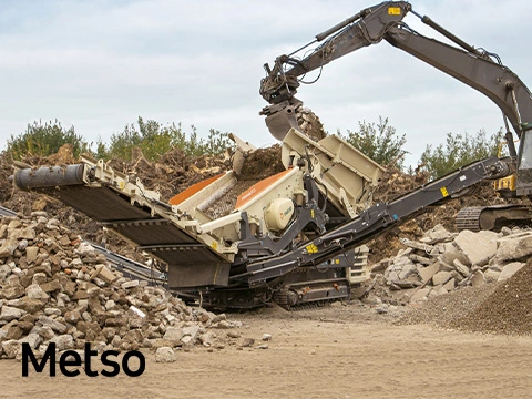 Metso mobile screens