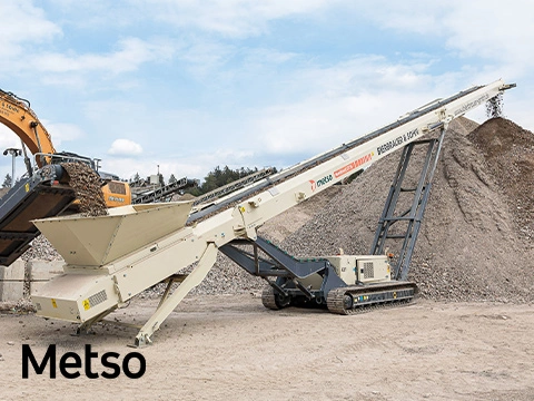 mobile Metso stacker