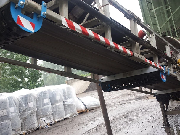 LUCON safeguard installed on conveyor