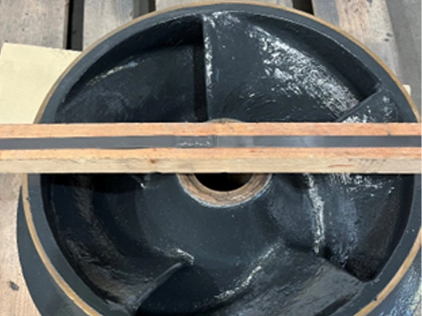 Impeller with Nomig coating ready for shipment to customer