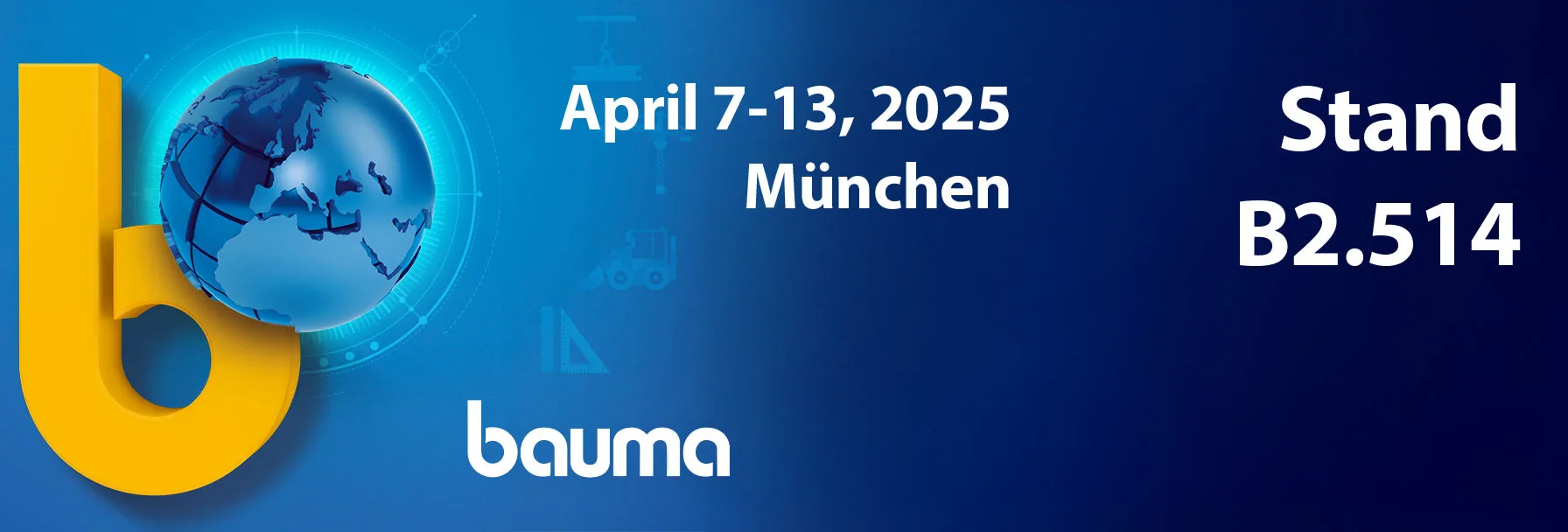Banner image for Bauma 2025 exhibition