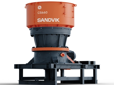 CS660 Sandvik stationary cone crusher
