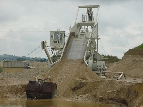 Stichweh sand and gravel scrapers