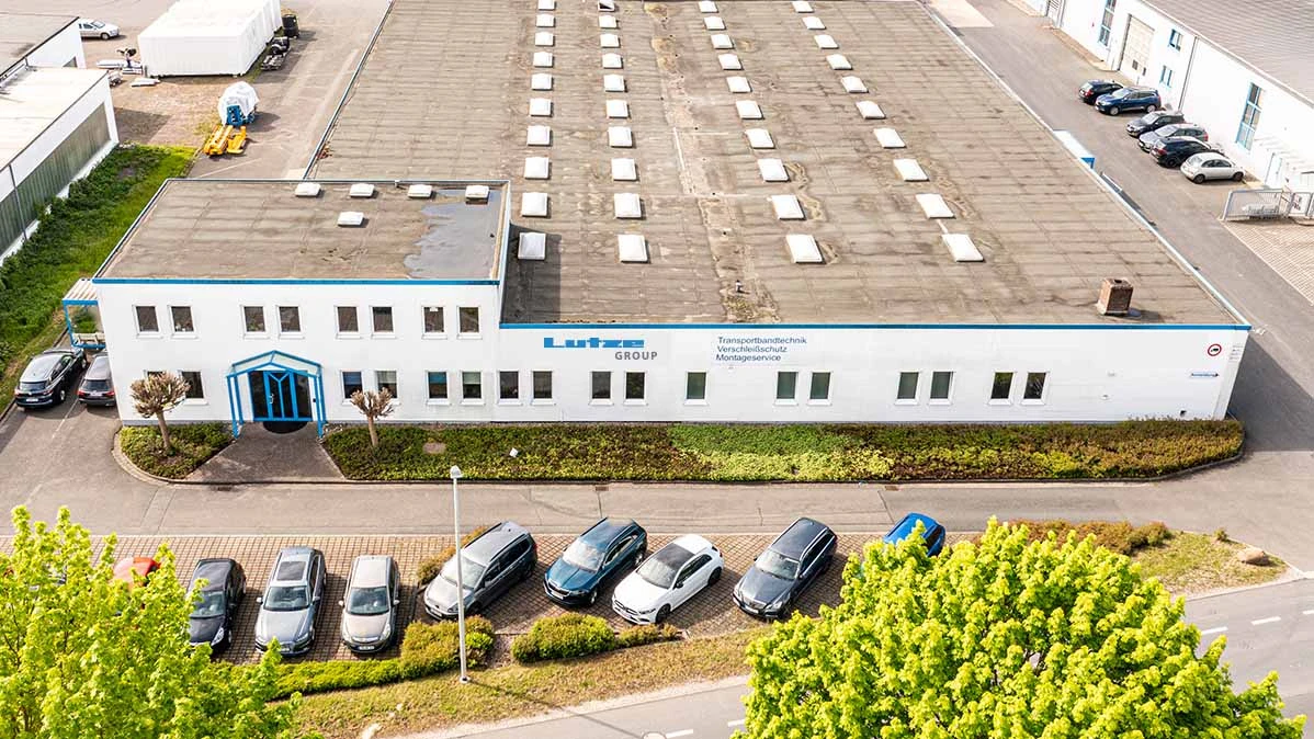 Luftaufnahme der Lutze Group in Einbeck