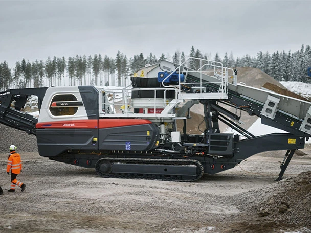 Metso LT350C mobile cone crusher