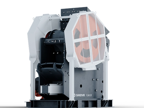 CJ613 Sandvik stationary jaw crusher
