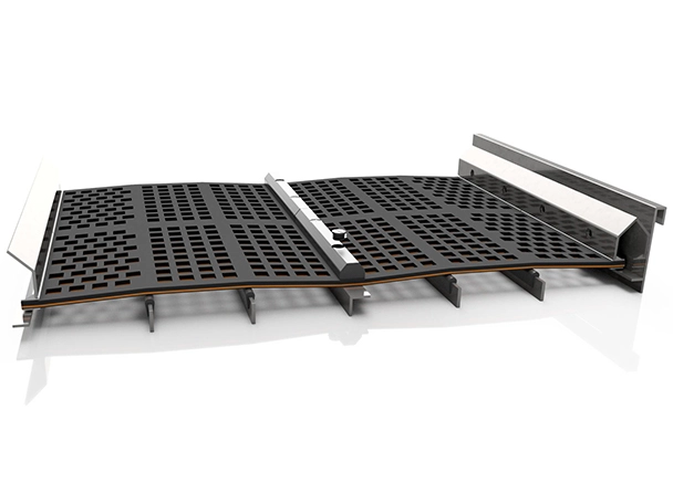 L-Cord tensioned screening media