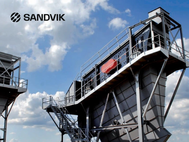 Sandvik stationary screens
