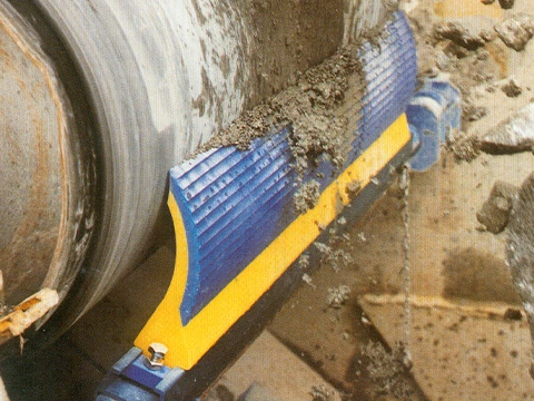 Conveyor belt cleaners