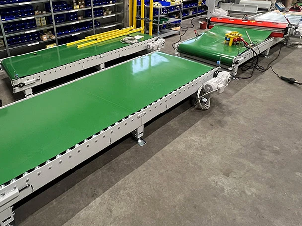LP32-11 green PVC belts