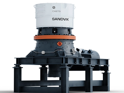 CH870i Sandvik stationary cone crusher