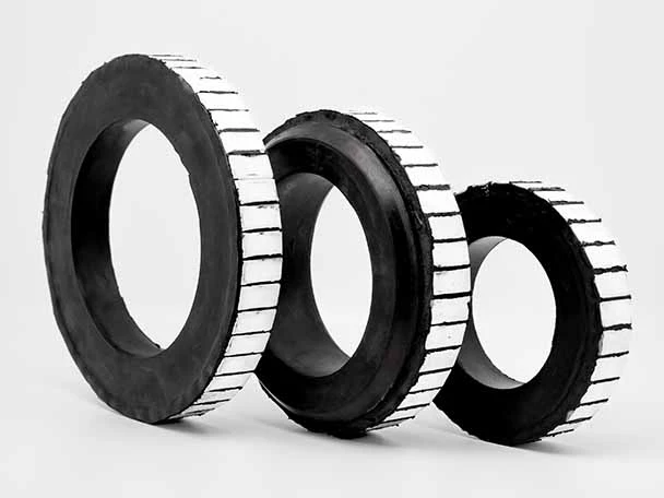 Ceralast ceramic idler support rings