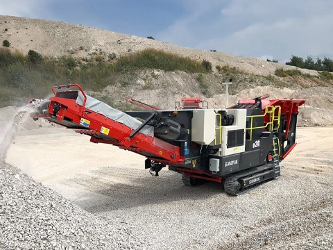 COMING SOON
Sandvik QJ241 mobile jaw crusher Sandvik QJ241 mobile jaw crusher