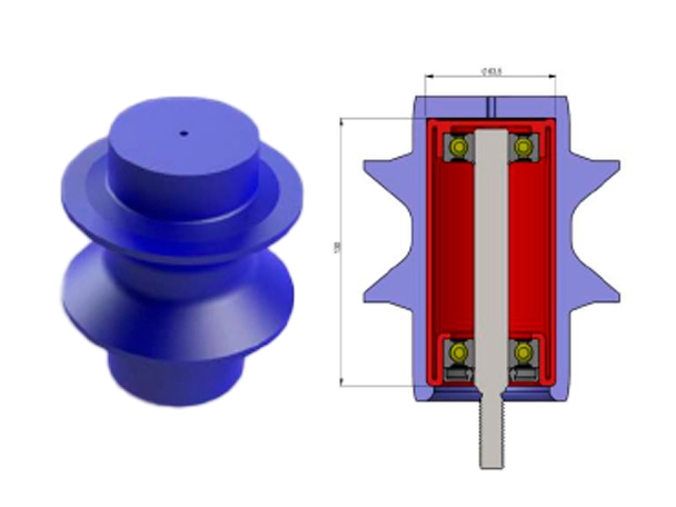 LUWITAN® side roller sleeve