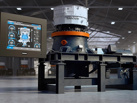 Sandvik acs c5 crusher automation