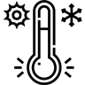 Icon temperature resistance
