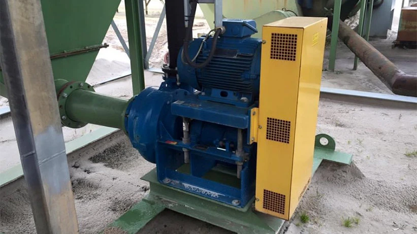 Horizontal pump at customer site