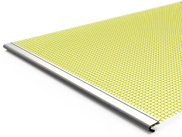 Reja tensioned screening media