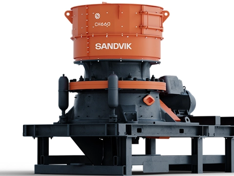 CH660 Sandvik stationary cone crusher