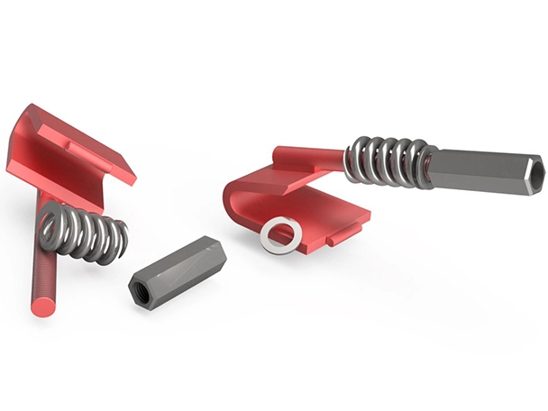 Tensioning hooks for Lokomo screens