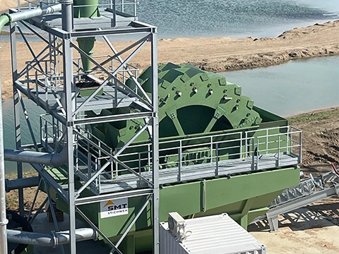 Stichweh sand bucket wheel