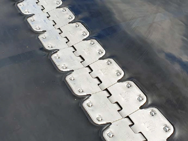 Belt repaired with MLT MS Fastener
