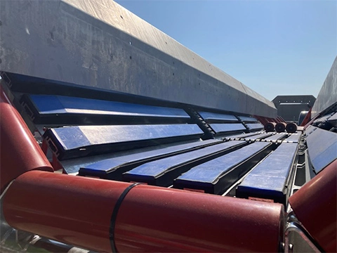 Conveyor belt impact bars