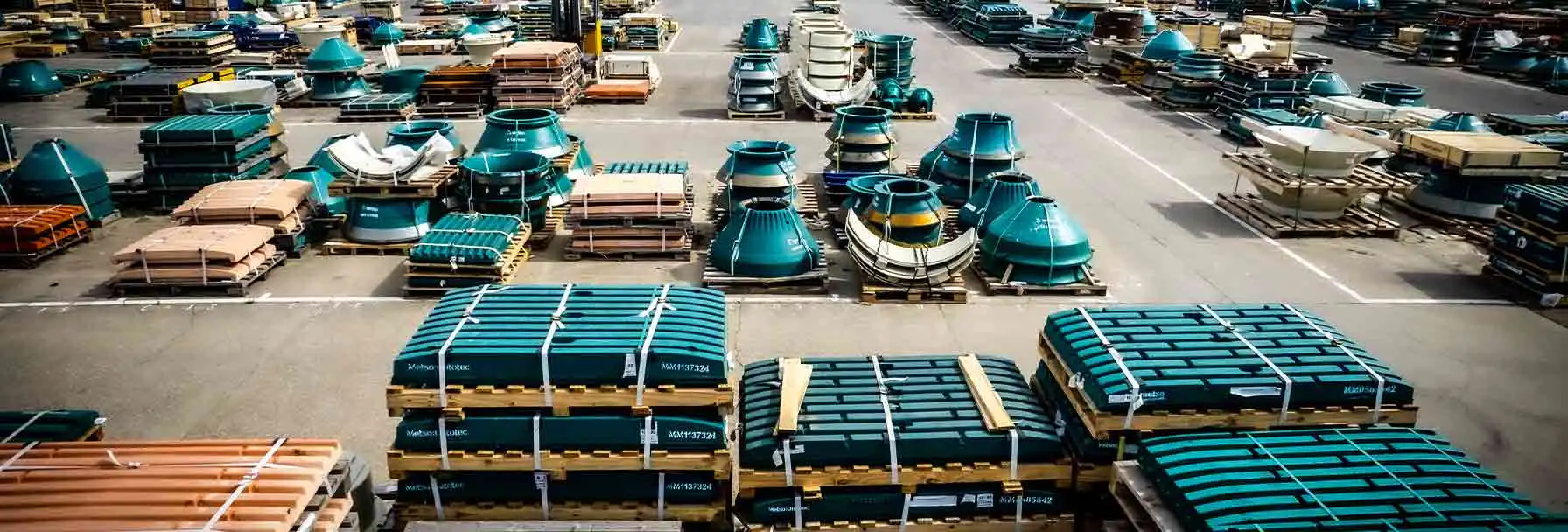 Metso spare and wear parts logistic center