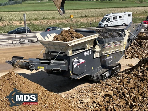 MDS mobile trommel screens