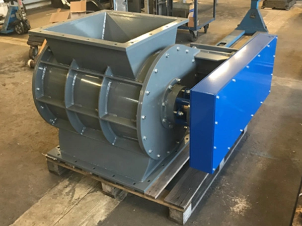Protected rotary valve
