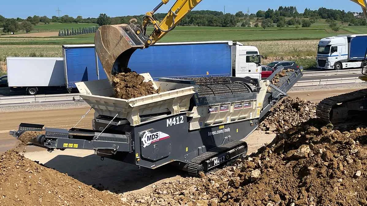 MDS M412 trommel screen