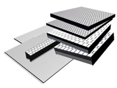LU PC ceramic rubber wear elements