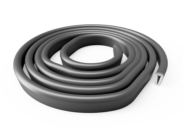 Rubber capping screening media