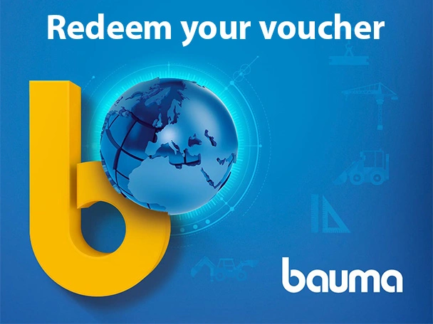 Bauma redeem your voucher