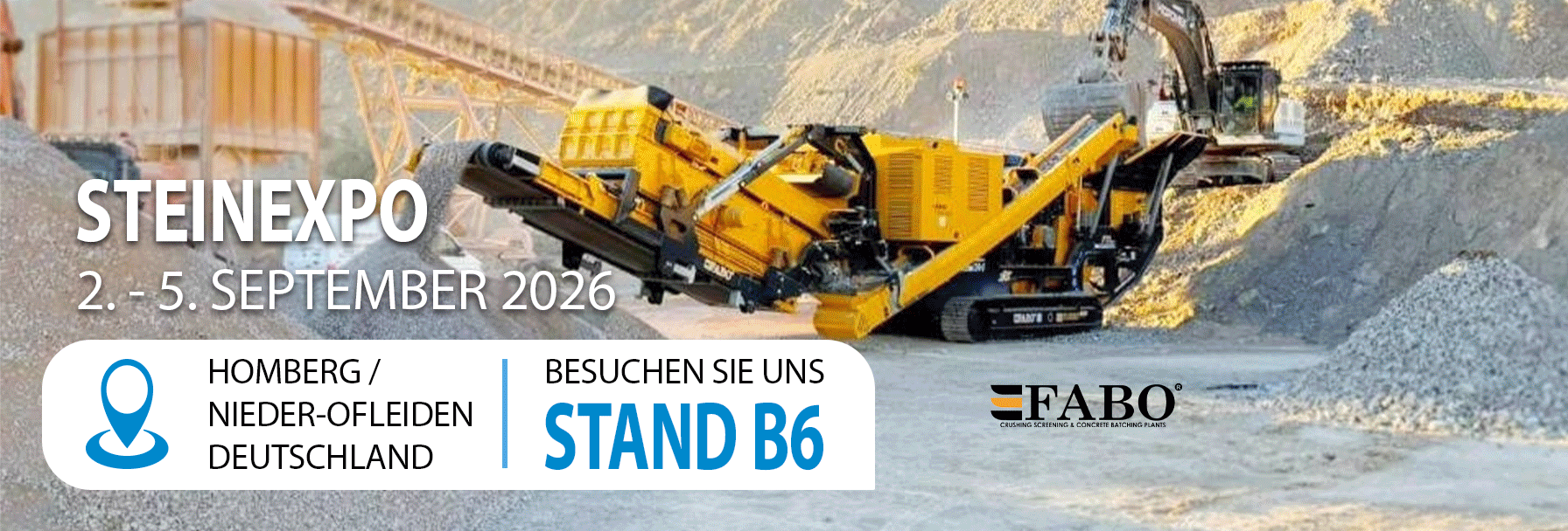 Pic Steinexpo 2026 size 1792x608 Steinexpo 2026 banner